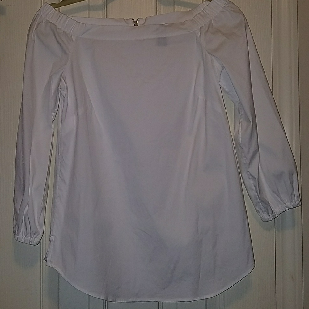 **TODAY ONLY SALE**WHBM off the shoulder blouse